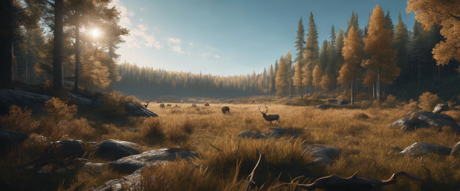 Bow hunting environment